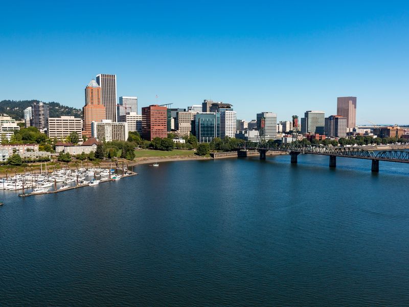 Downtown Portland Oregon Waterfront Smithsonian Photo Contest