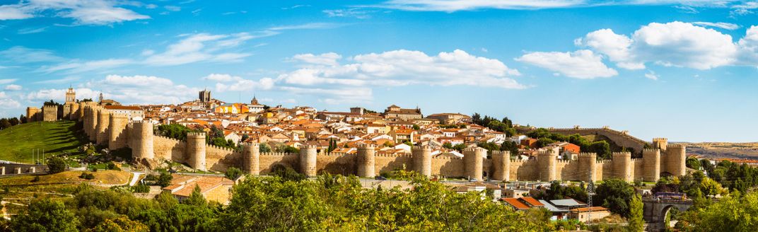 The World Heritage site of Ávila, Spain