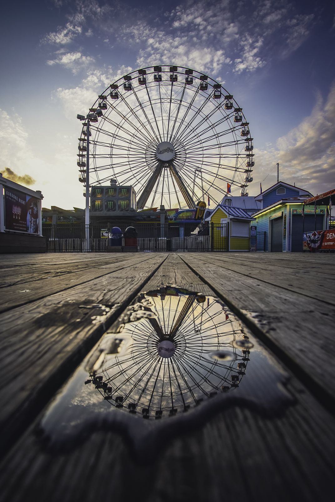 Sunrise On The Boardwalk 