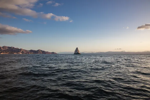 Setting Sun on the Rock Formation thumbnail