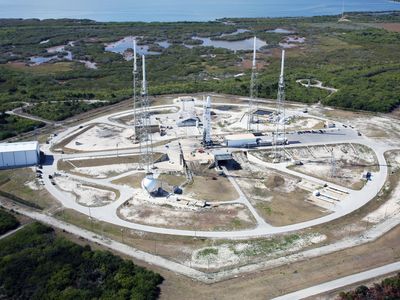 The way it was: SLC-40, a U.S. Air Force pad dating back to the 1960s, looked like this before SpaceX improved it over the last year. New pictures of the complex have not been released, due to worries about photographing militarily sensitive hardware.