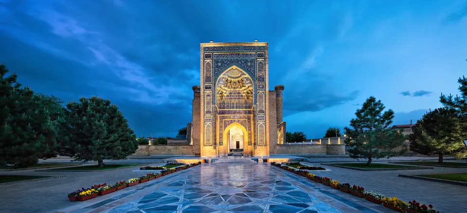  Gur-e-Amir Mausoleum, Samarkand, Uzbekistan  