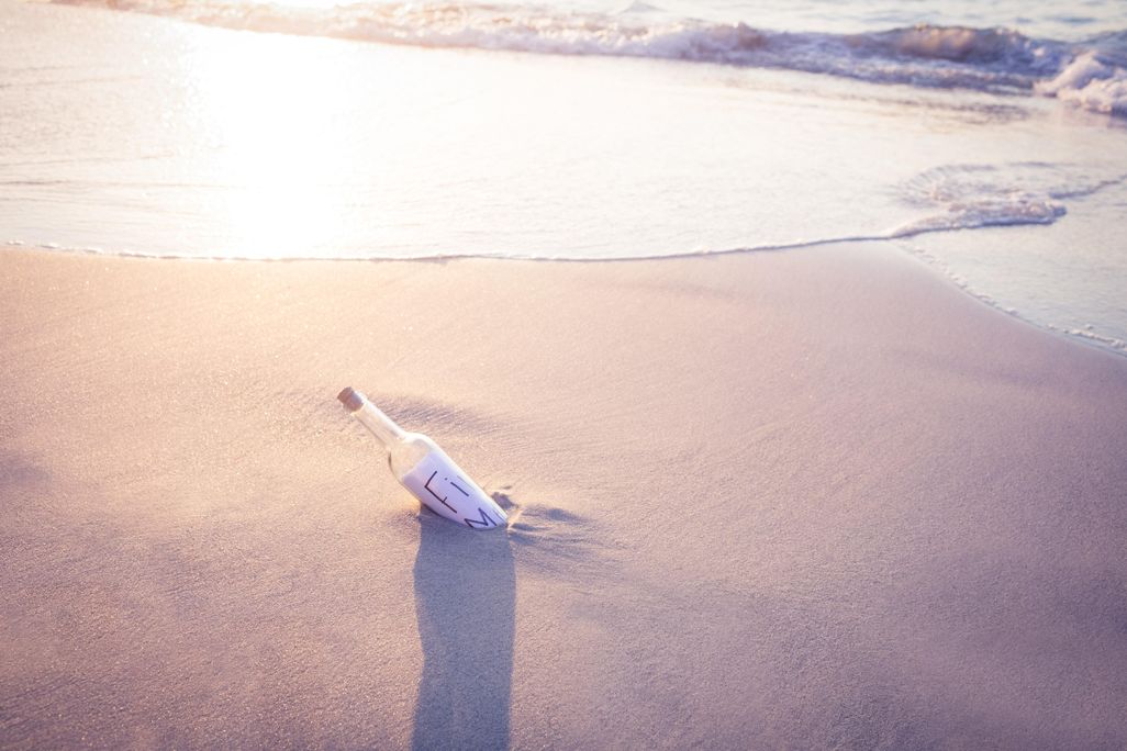 message in a bottle