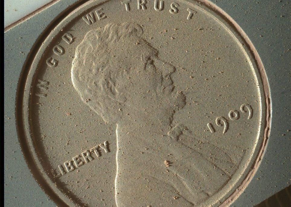 penny martian dust