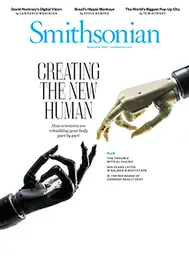 Cover of Smithsonian magazine issue from September 2013