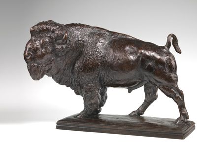 In 1912, sculptor Alexander Phimister Proctor created Buffalo (model for Q Street Bridge).