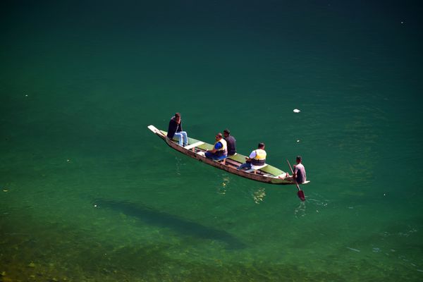 The crystal clear river in north east India thumbnail