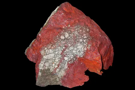 Early humans were likely exposed to mercury through cinnabar, a sulfide mineral that produces a bright red powder when pulverized.