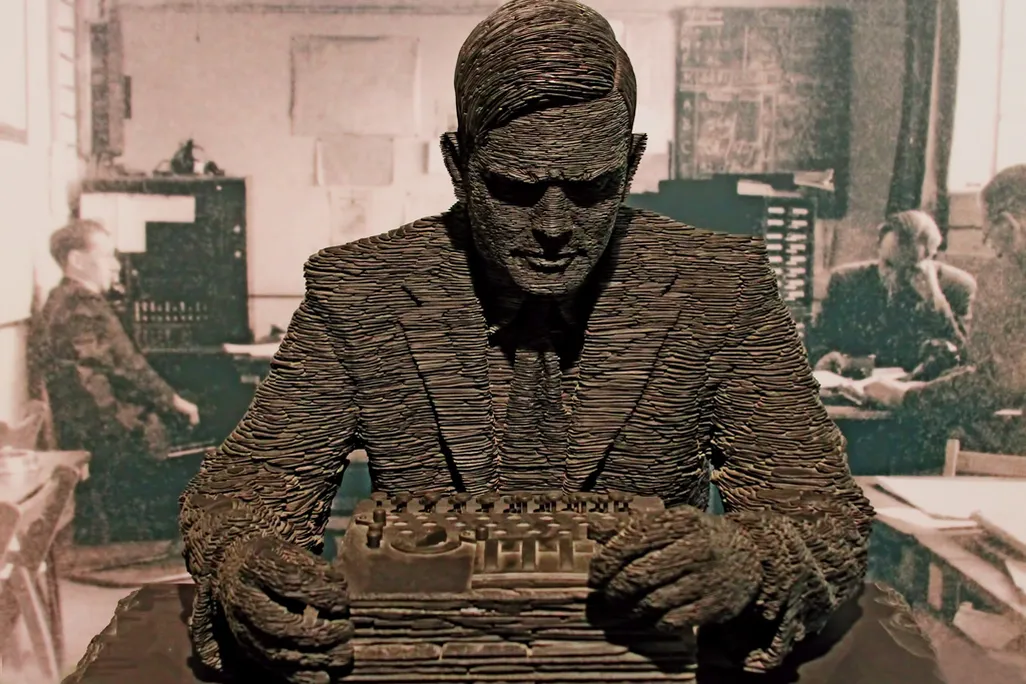 Alan Turing sculpture