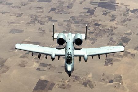 “Karl” in flight over Afghanistan.