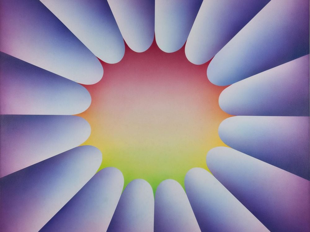 Judy Chicago painting Feminist Art Coalition