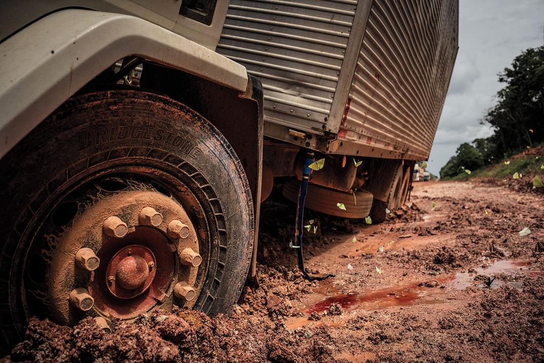 Truck in Mud