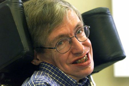 Hawking, whose brilliant mind ranged across time and space though his body was paralyzed by disease, has died, a family spokesman said early Wednesday, March 14, 2018.