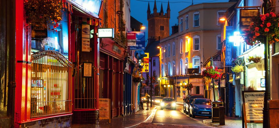  Evening street scene in Ennis 