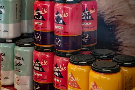 Canned cocktails are a craze again.