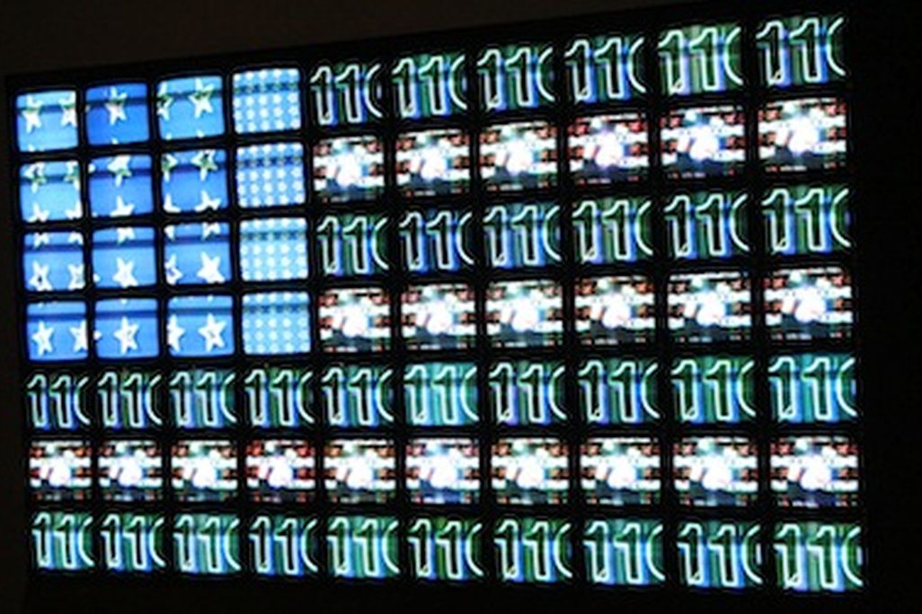 Nam June Paik’s “Video Flag”