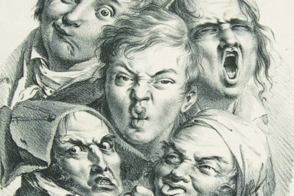 Louis-Leopold Boilly's The Grimaces