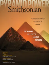 Cover of Smithsonian magazine issue from October 2015