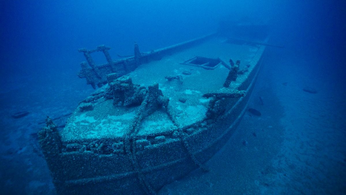 The Africa Shipwreck in Lake Huron
