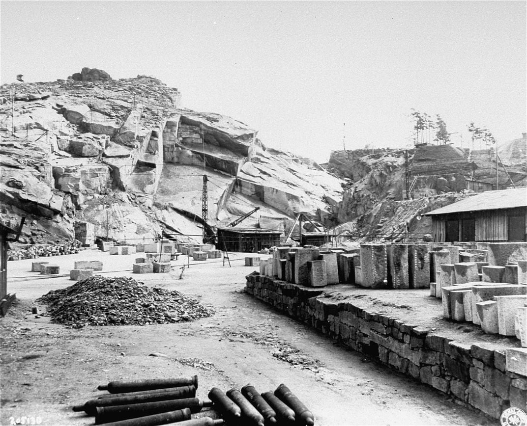 A quarry at Flossenbürg