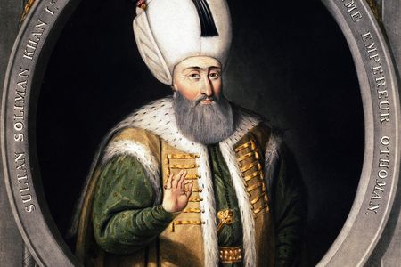 Portrait of Suleyman I (1520-1566), 10th Sultan of the Ottoman Empire.