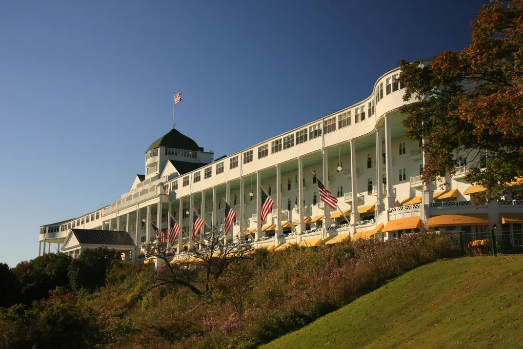The historic Grand Hotel, Mackinac Island