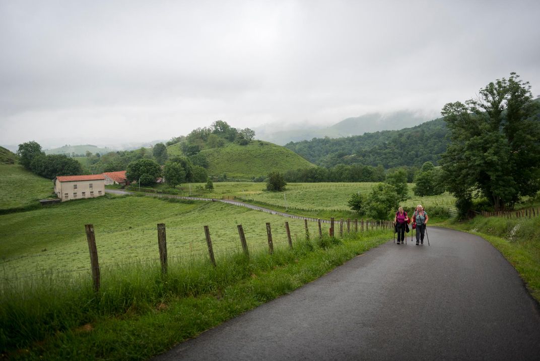 The road to Roncesvalles