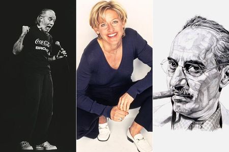 Choose among these three cultural icons for the comedian who will be featured at the National Portrait Gallery.
