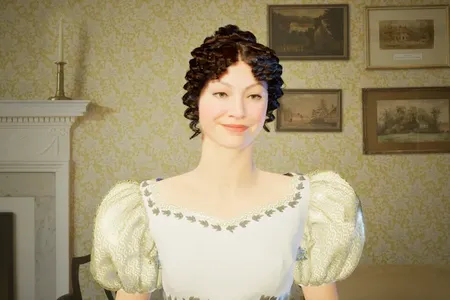 The Lizzy avatar, created by StarPal in collaboration with the University for the Creative Arts