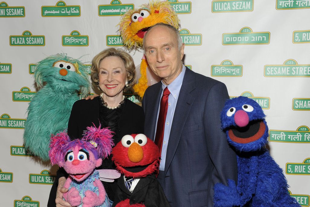 Joan Ganz Cooney and Lloyd Morrisett attend SESAME WORKSHOP'S 7th Annual Benefit Gala at Cipriani 42nd Street on May 27, 2009.