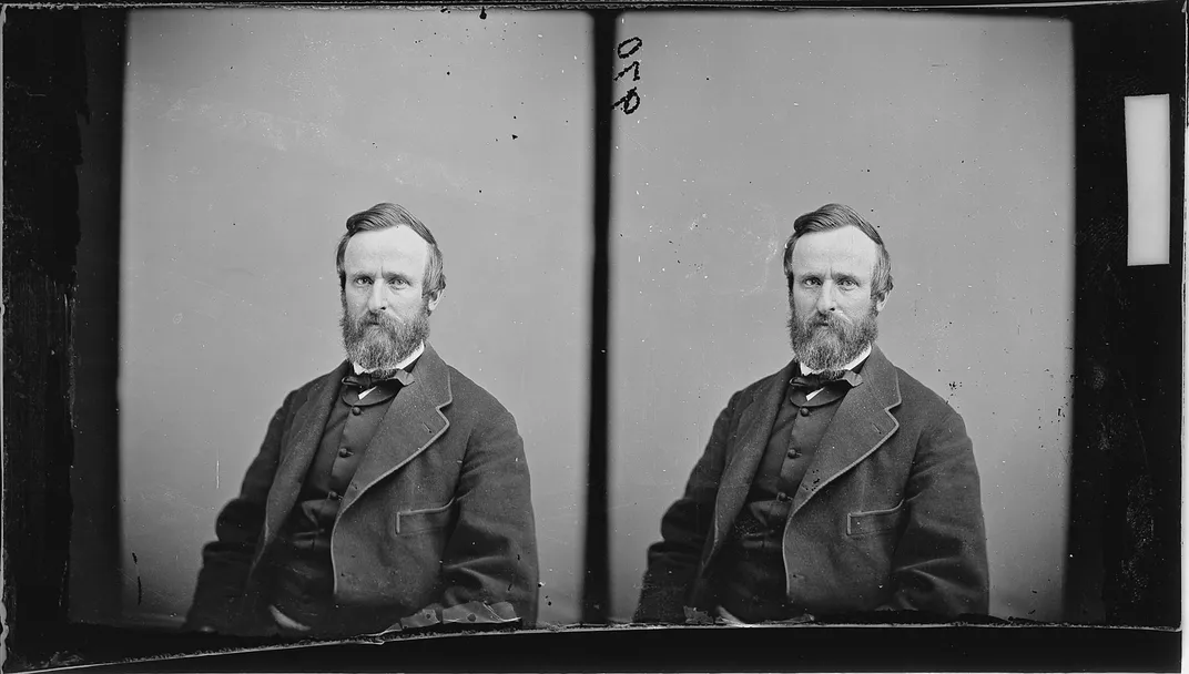 Rutherford B. Hayes, Joel's commanding officer and lifelong friend