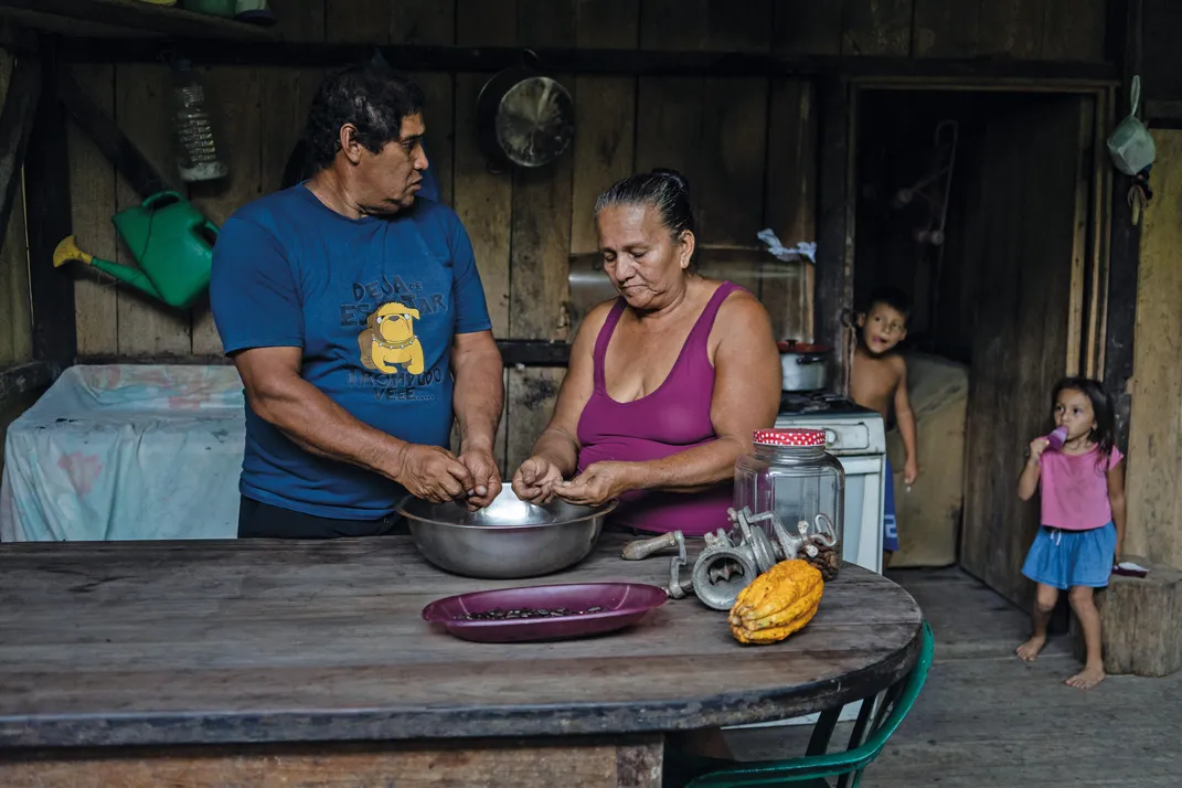 Clemencia Murillo and her husband, Mariano Ortiz