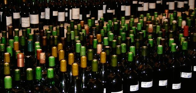 bottles of wine