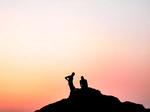 Two friends on the rock thumbnail