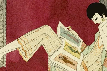 The new edition of Vita Sackville-West's story features art deco-style illustrations