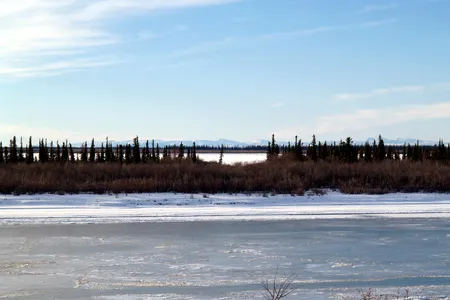The Mackenzie (Dehcho) River is the second-largest river system in North America.
