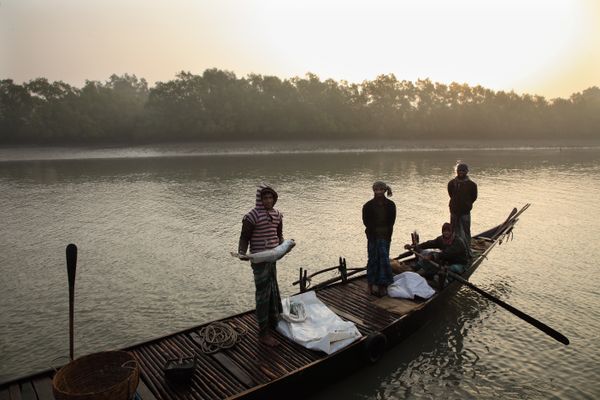 Fishermen in the Sundarbans thumbnail