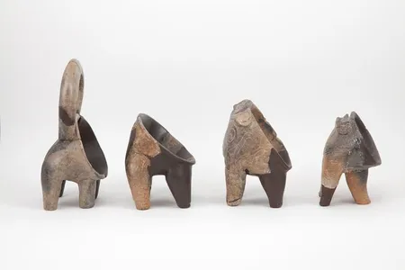 Rhyta, a type of ancient vessel, were found to contain traces of cheese.