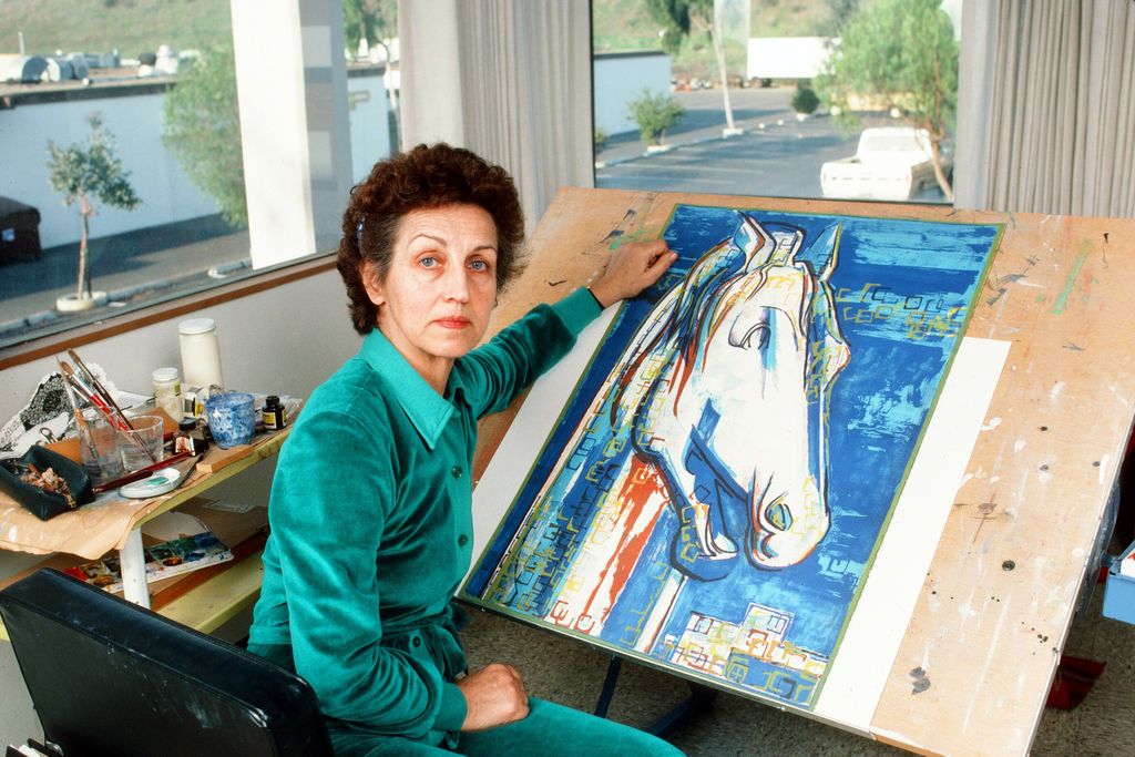 Gilot in studio