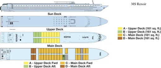 MS Renoir deck plan image