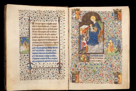 After Yolande of Anjou, wife of Francis I, duke of Brittany, died in 1440, her husband had her likeness painted over with a portrait of his second wife.