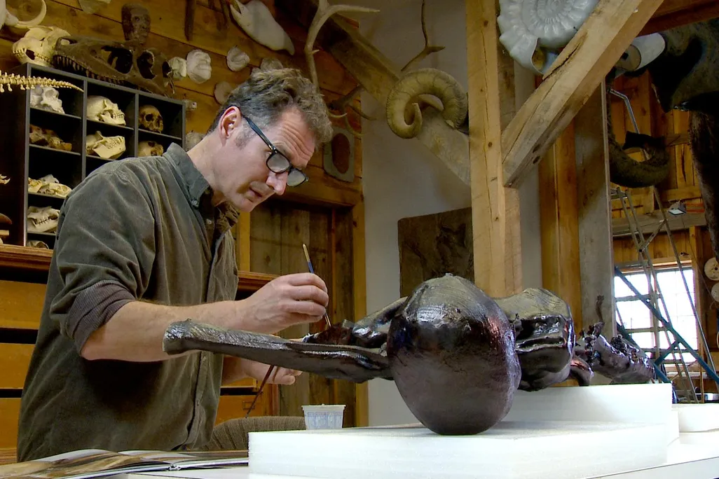 staab paints the iceman