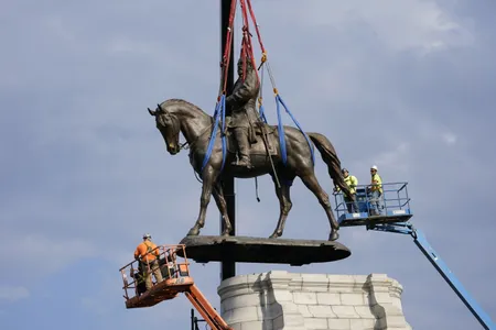 Richmond took down its statue of Robert E. Lee in September 2021.