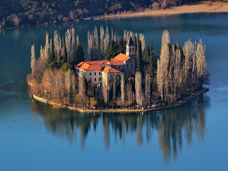 Monastery Visovac in the Krka National Park | Smithsonian Photo Contest ...