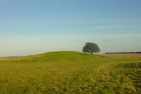 Bush Barrow was the original resting place of the intricate gold-studded dagger that researchers now believe was crafted by children. 