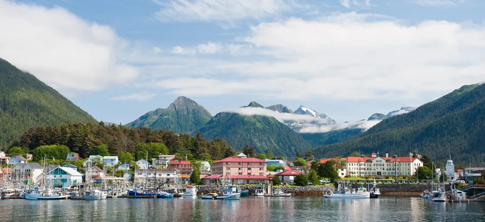  The town of Sitka. Credit: ©State of Alaska/Mark Kelley