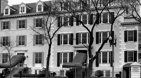 Take a tour of the official state guest house for the President of the United States, shown here in 1951.