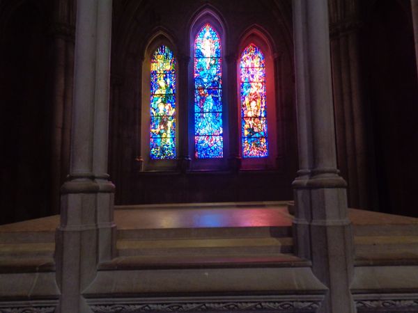 Gothic windows at the National Cathedral thumbnail