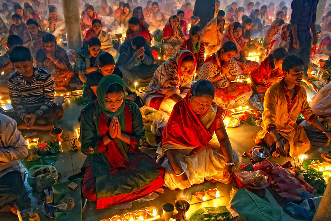 The Hindu Religious Fasting And Meditation Festival In Sylhet