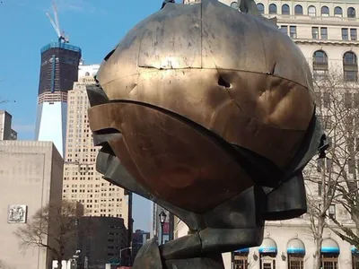 The battered remnants of Fritz Koenig's "Sphere" will return to the World Trade Center site after years of exile.